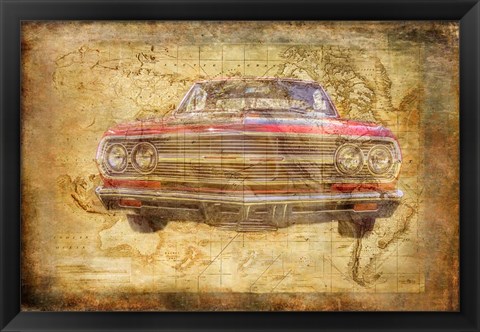 Framed World Class Chevy Print