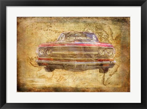 Framed World Class Chevy Print