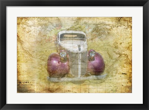 Framed World Traveler Print