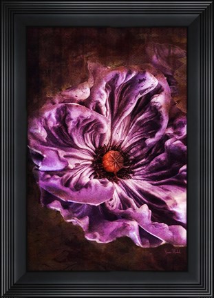 Framed Royal Purple Print