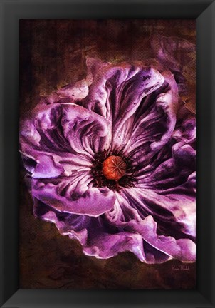 Framed Royal Purple Print