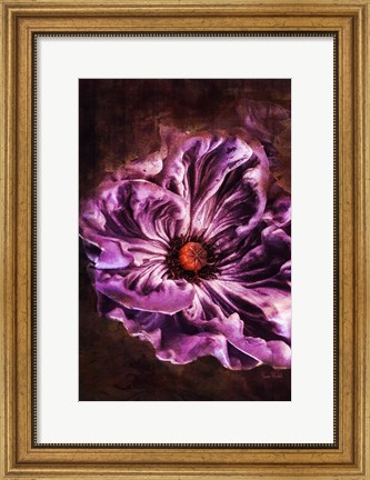 Framed Royal Purple Print