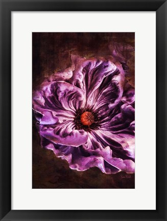 Framed Royal Purple Print