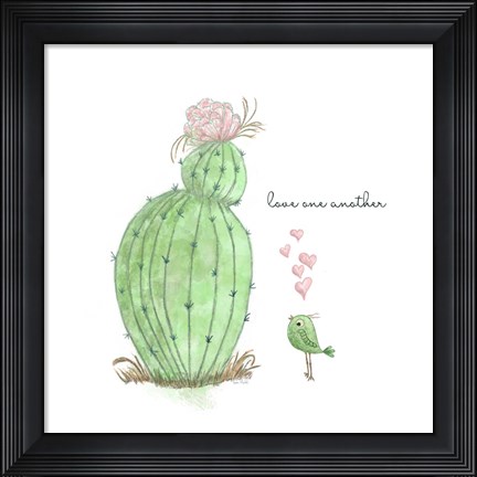 Framed Love One Another Print