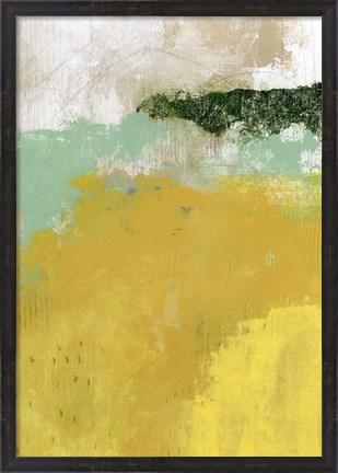 Framed Yellow Field Print