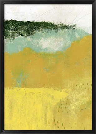 Framed Yellow Field II Print