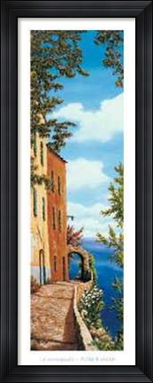 Framed Passeggiata Print