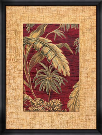 Framed Tropical II Print