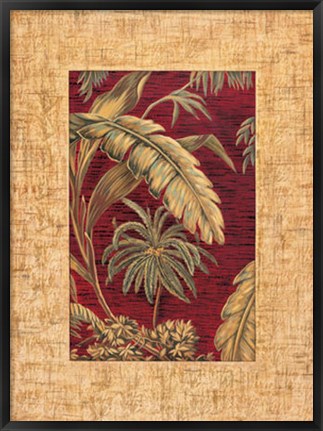 Framed Tropical II Print