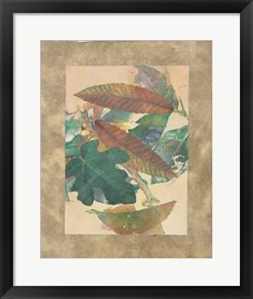 Framed Rainforest Vert II Print