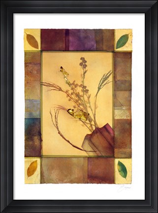 Framed Bouquet II Print