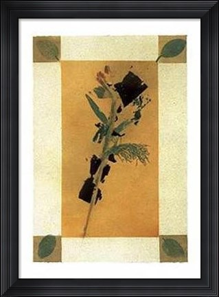 Framed Floral II Print