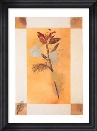 Framed Floral I Print