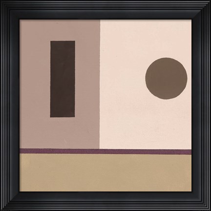 Framed Barrel &amp; Bin B Print