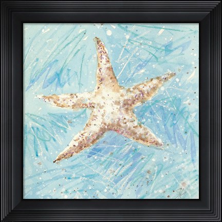 Framed La Mer A Print