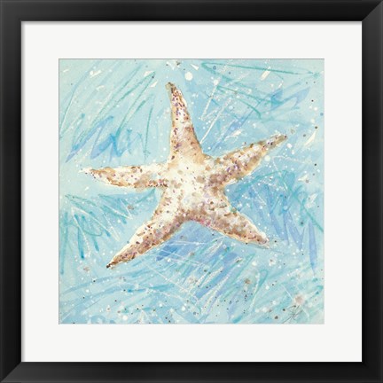 Framed La Mer A Print