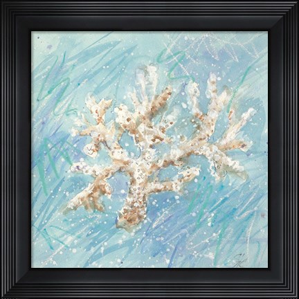 Framed La Mer B Print