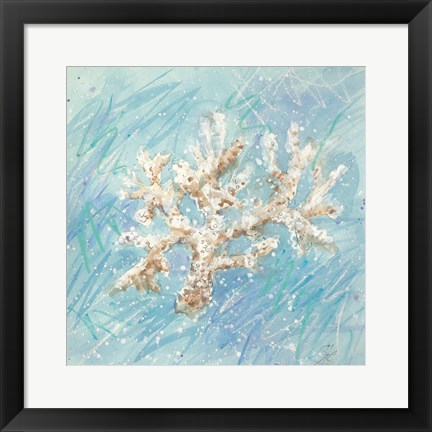 Framed La Mer B Print