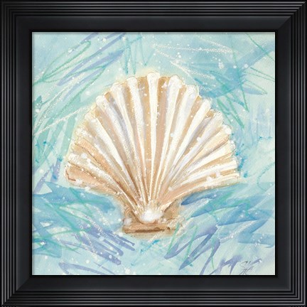 Framed La Mer D Print