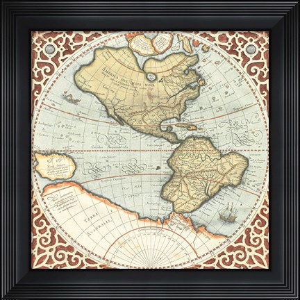 Framed Terra Major Petites A Print