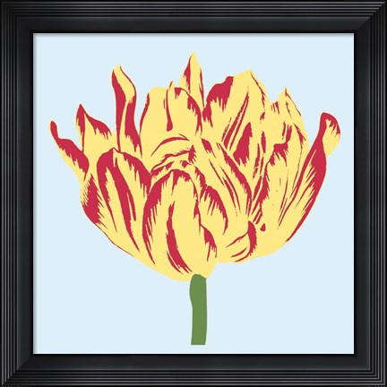 Framed Soho Tulip II Print