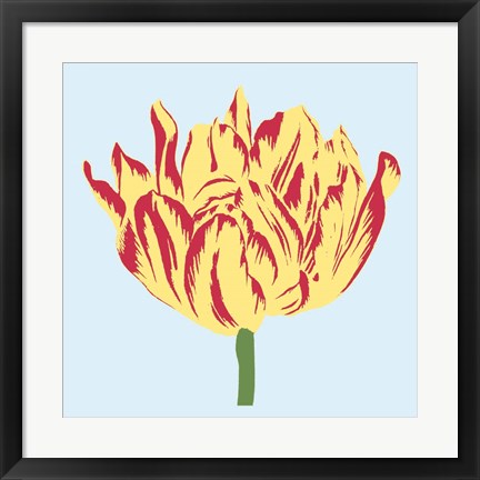 Framed Soho Tulip II Print