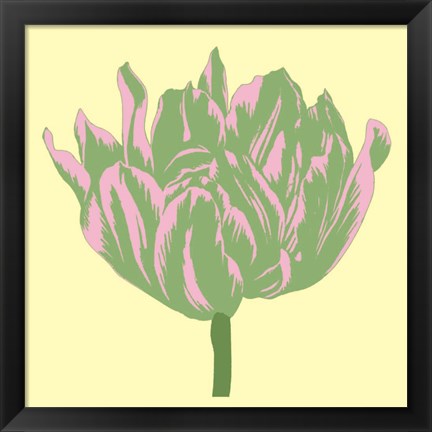 Framed Soho Tulip IV Print