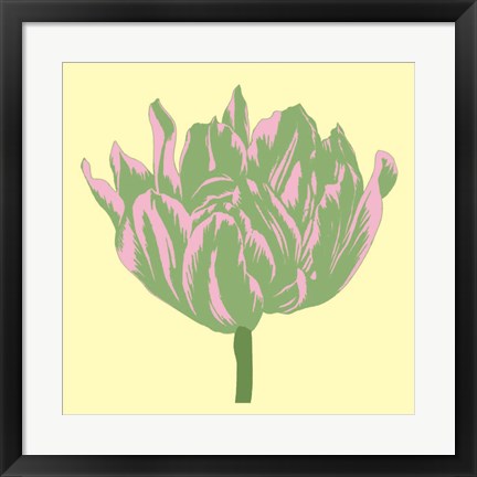 Framed Soho Tulip IV Print