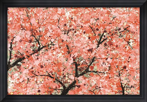 Framed Spring Theme Print