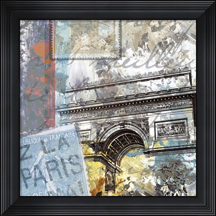 Framed Paris Arc Print