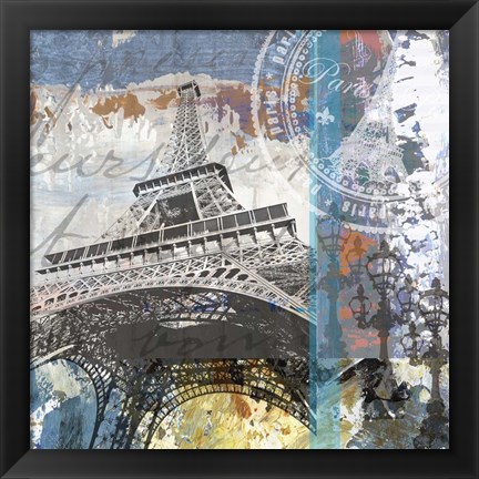 Framed Paris Eiffel Print
