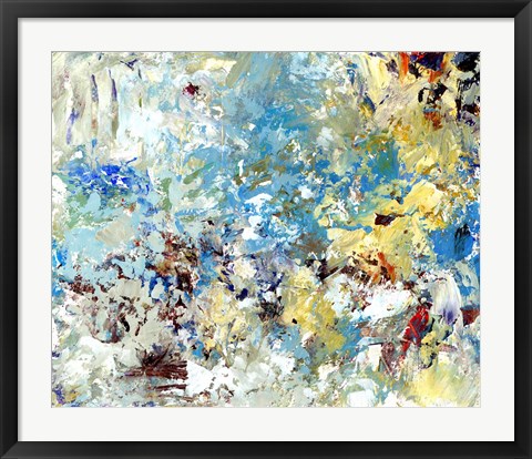 Framed Textures Print