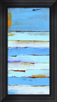 Framed Blue Jam I Print