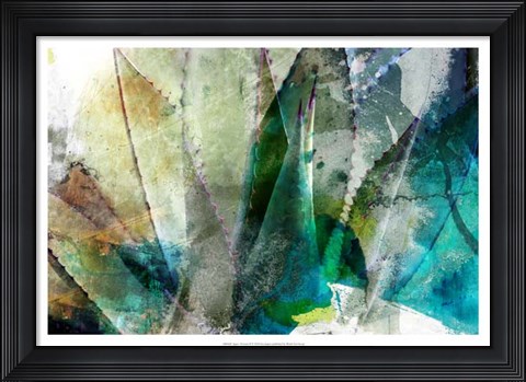 Framed Agave Abstract II Print