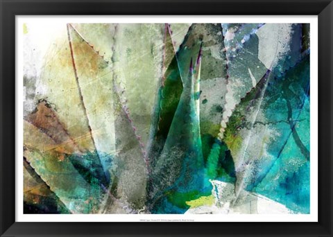 Framed Agave Abstract II Print