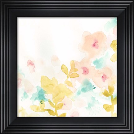 Framed Petal Field I Print
