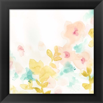 Framed Petal Field I Print