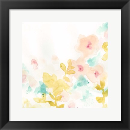 Framed Petal Field I Print