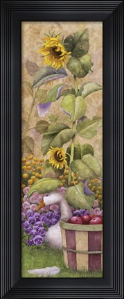 Framed Garden March I Print