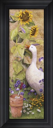 Framed Garden March II Print
