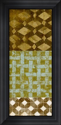 Framed Tiled Up II Print