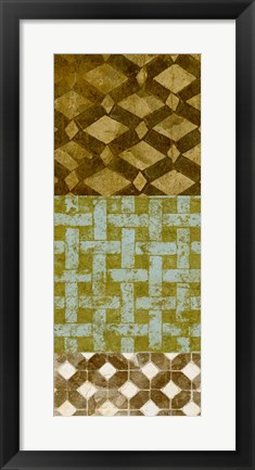 Framed Tiled Up II Print