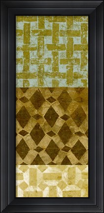 Framed Tiled Up III Print