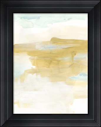 Framed Citron Vista II Print