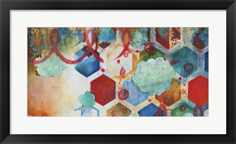 Framed Playing Smart I Print