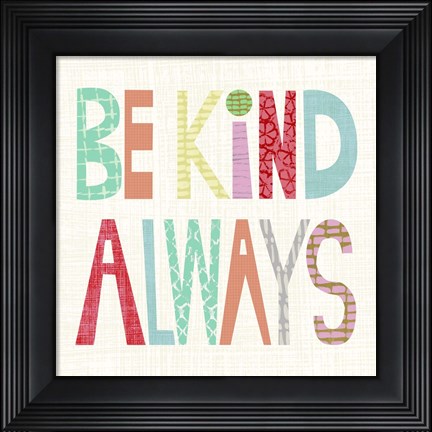 Framed Kid Play I Print