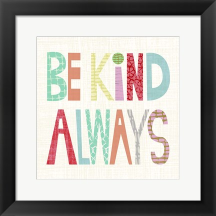Framed Kid Play I Print
