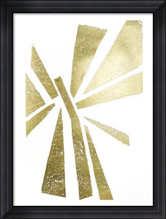 Framed Gold Foil Symbiotic IV Print