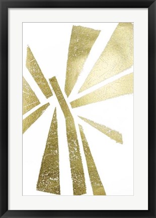 Framed Gold Foil Symbiotic IV Print
