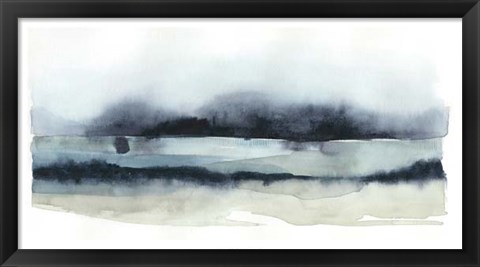 Framed Stormy Sea II Print